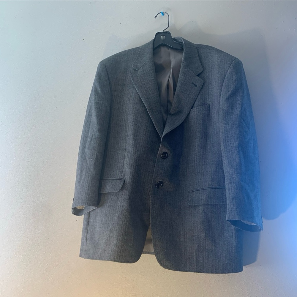 Lauren Ralph Lauren Two Button Grey Sports Coat Men’s Size 42S
